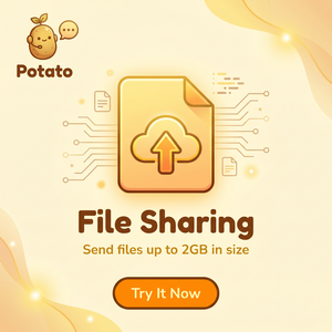 POTATO品牌 - Potato聊天软件直播教学：在线讲座、技能培训、知识分享